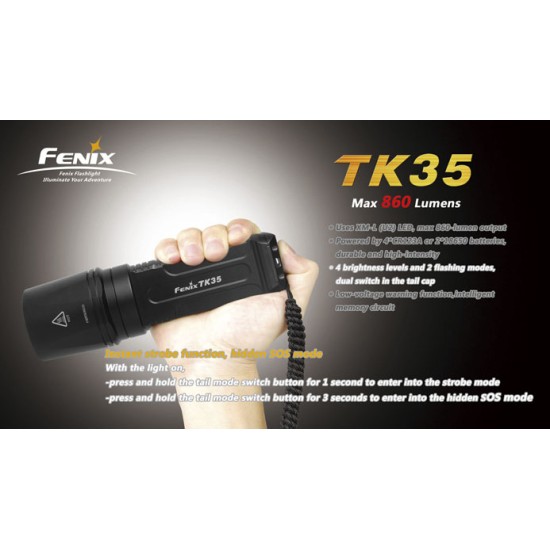 Fenix TK35 Flashlight - Buy Fenix TK35 U2 in India | Lightorati